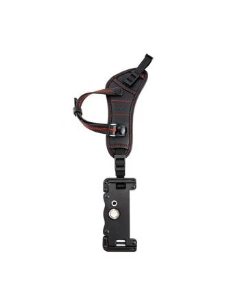JJC HS PRO1P Hand Grip Strap (incl quick release U plate voor video) Red