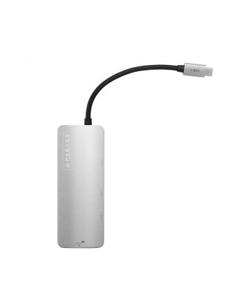 Caruba Premium 5 in 1 Slim USB C Hub Space Gray