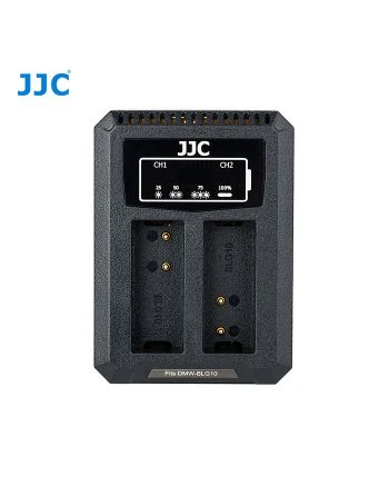 JJC Panasonic DCH BLG10 USB Dual Battery Charger (DMW BLG10/DMW BLE9