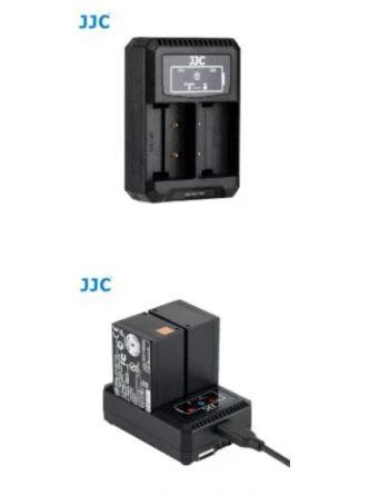 JJC Fuji DCH NPT125 USB Dual Battery Charger