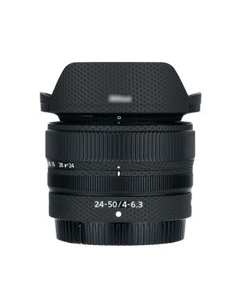 JJC KS Z2450MK Matrix Carbon Fiber Black Anti Scratch Protective Skin Film for Nikon NIKKOR Z 24 50mm f/4 6.3 Lens