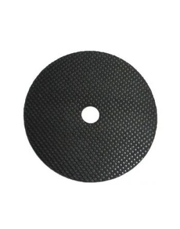 Caruba rubber dekplaat (60 mm) met 3/8" uitsparing