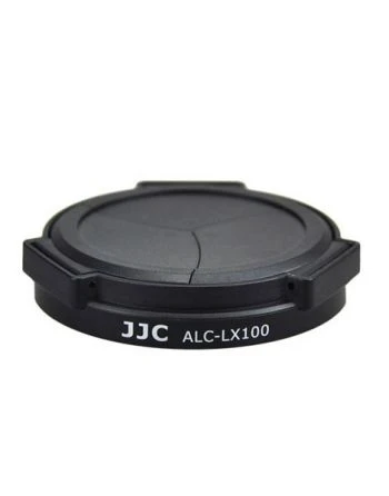 JJC ALC LX100 Zwart Automatic Lens Cap voor Panasonic DMC LX100