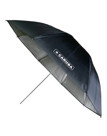 Caruba Paraplu Zilver/Zwart 83cm